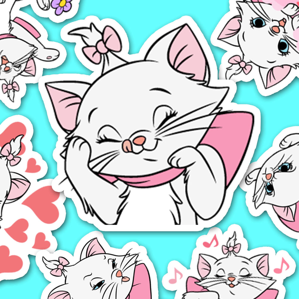 Marie Cat Journaling Stickers