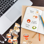 Chunky Hamster Journaling Stickers