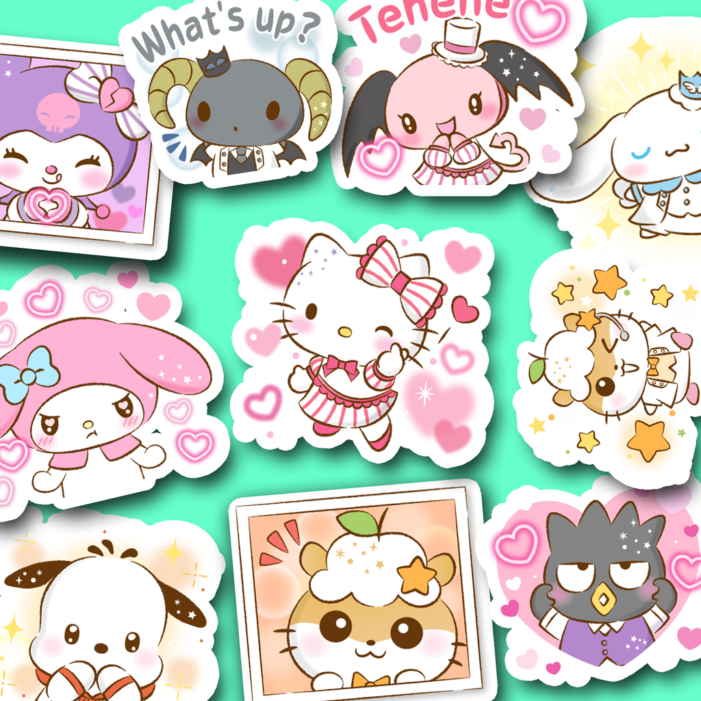 Sanrio Cheer Journaling Stickers