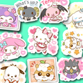 Sanrio Cheer Journaling Stickers