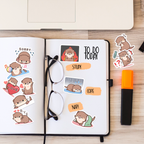 Baby Otter Journaling Stickers