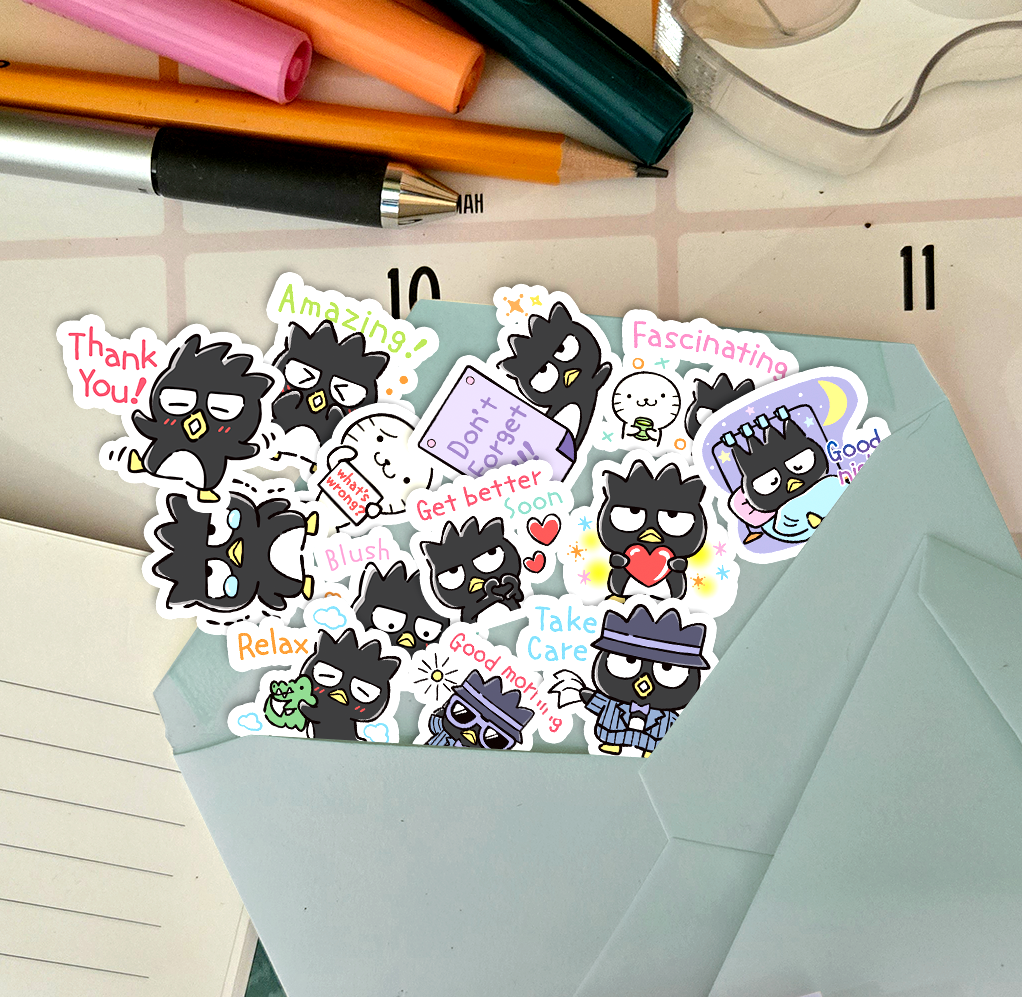 Bad Batz-Maru Journaling Stickers
