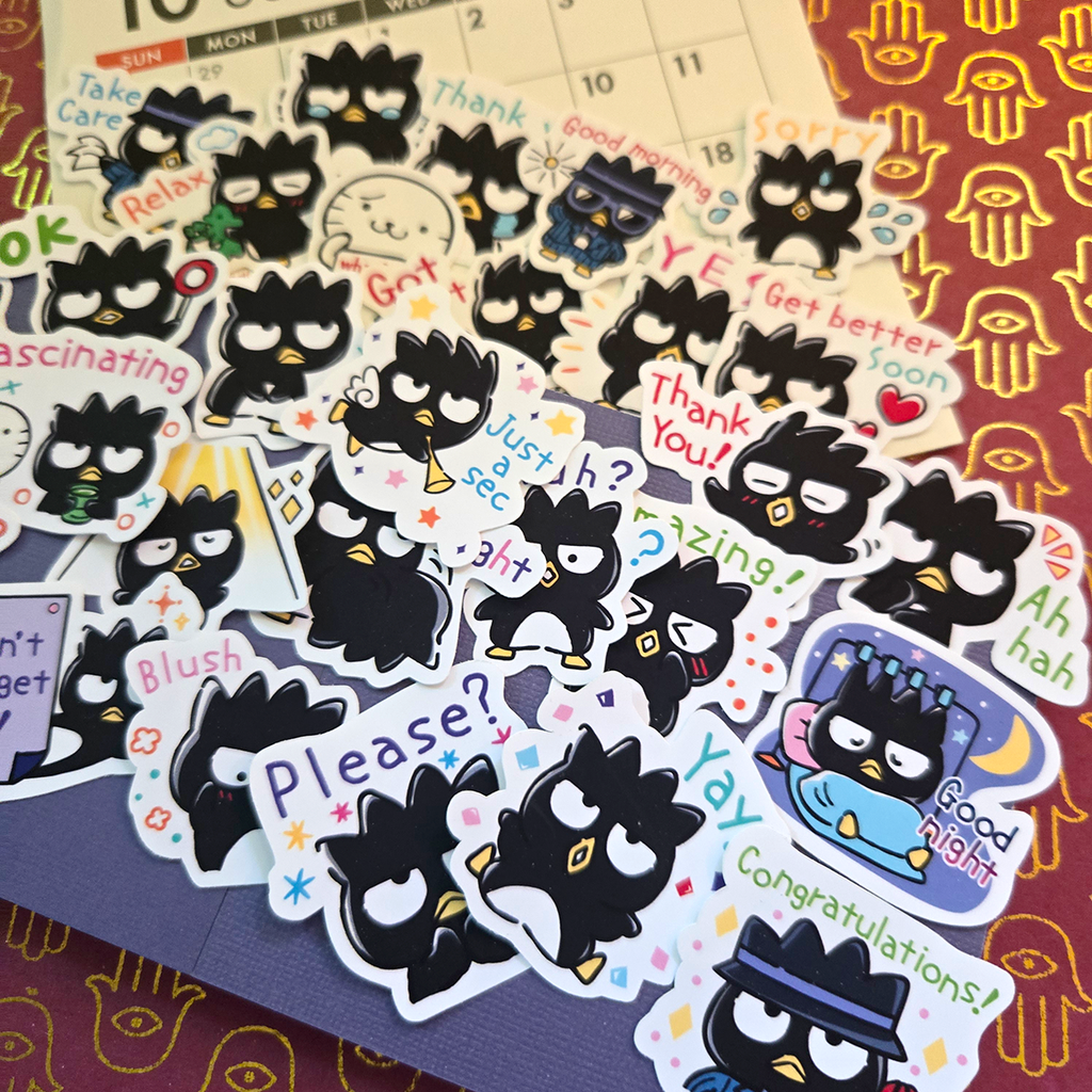 Bad Batz-Maru Journaling Stickers