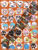 Sanrio Celebration Journaling Stickers
