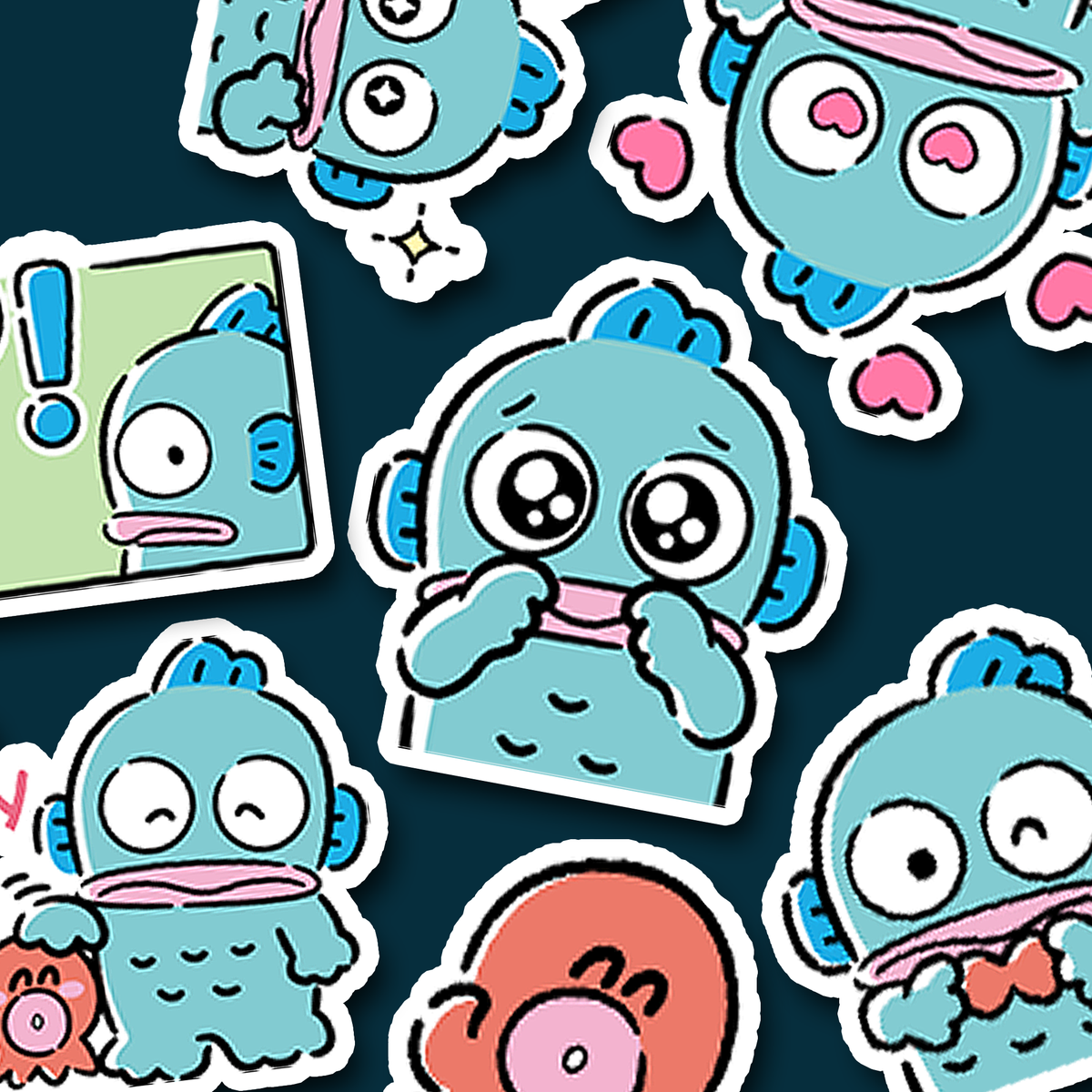 Hangyodon Journaling Stickers