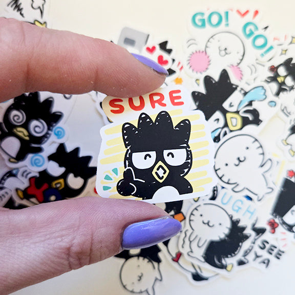 Daily Bad Batz-Maru Journaling Stickers