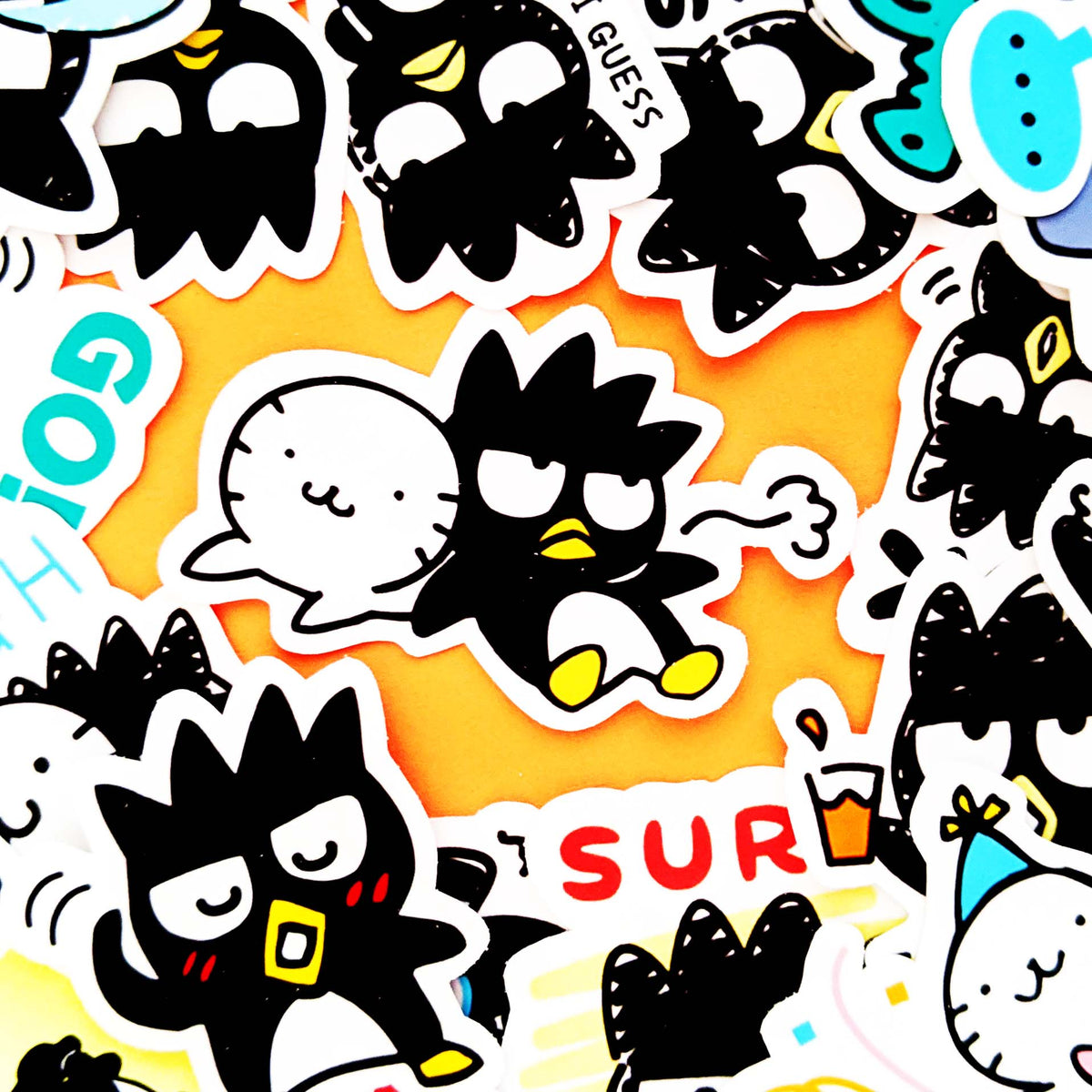 Daily Bad Batz-Maru Journaling Stickers