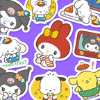 Baby Sanrio Journaling Stickers