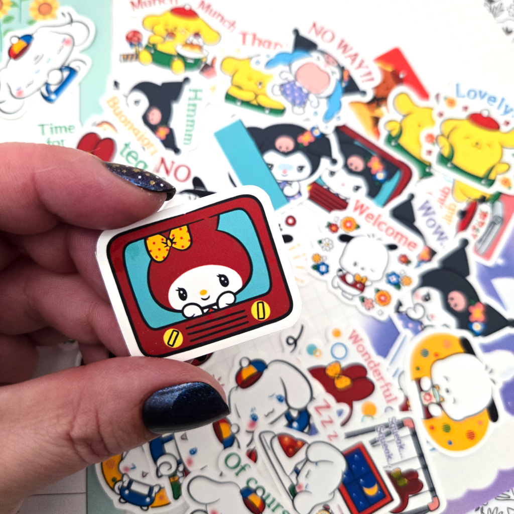 Baby Sanrio Journaling Stickers