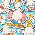 Pochacco Expressions Journaling Stickers