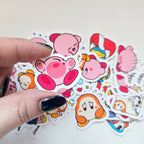 Kirby Puffball Journaling Stickers