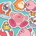 Kirby Puffball Journaling Stickers