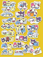 Sanrio Family Journaling Stickers