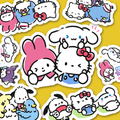 Sanrio Family Journaling Stickers