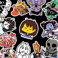 Undertale and Deltarune Journaling Stickers