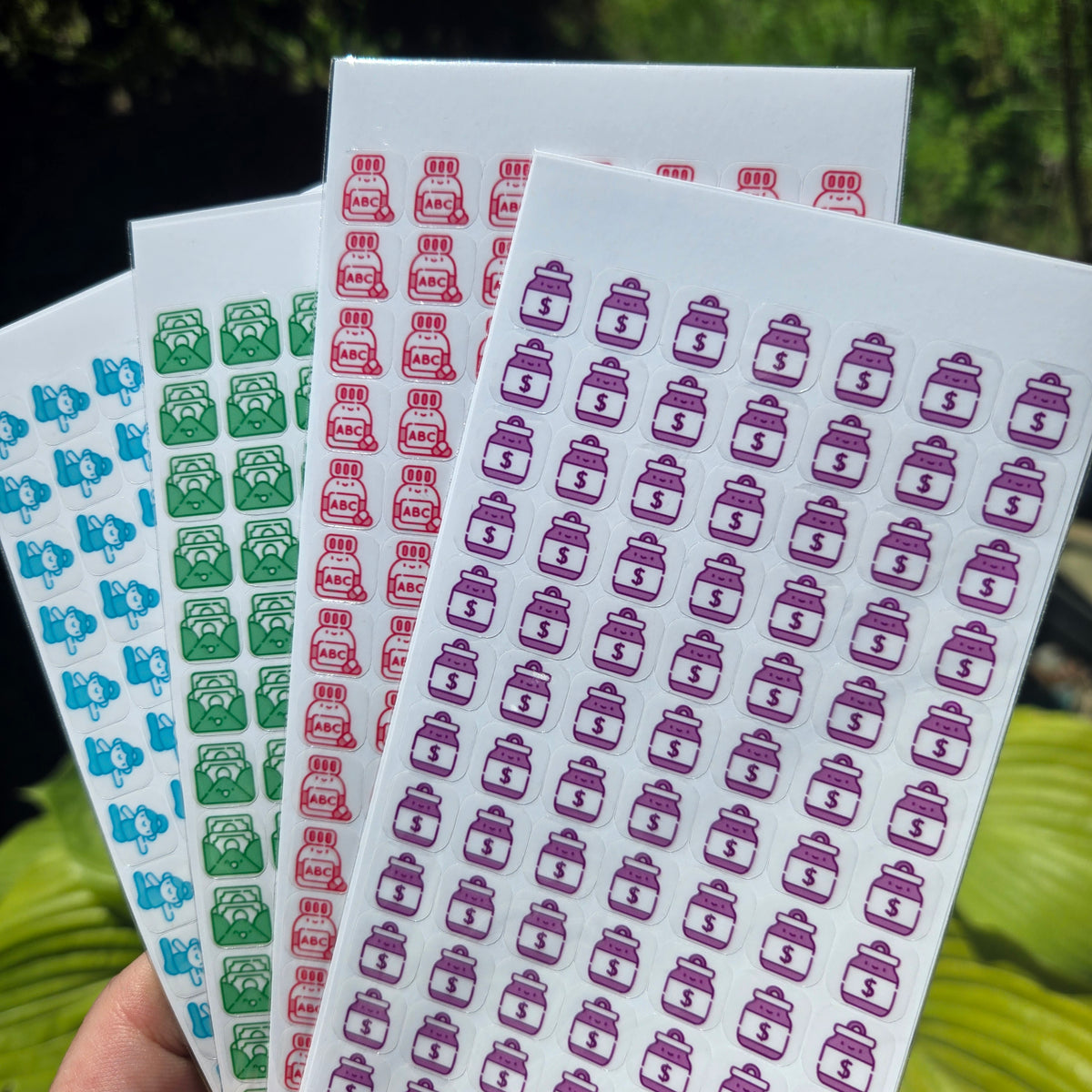 Bills & Payments Agenda Stickers