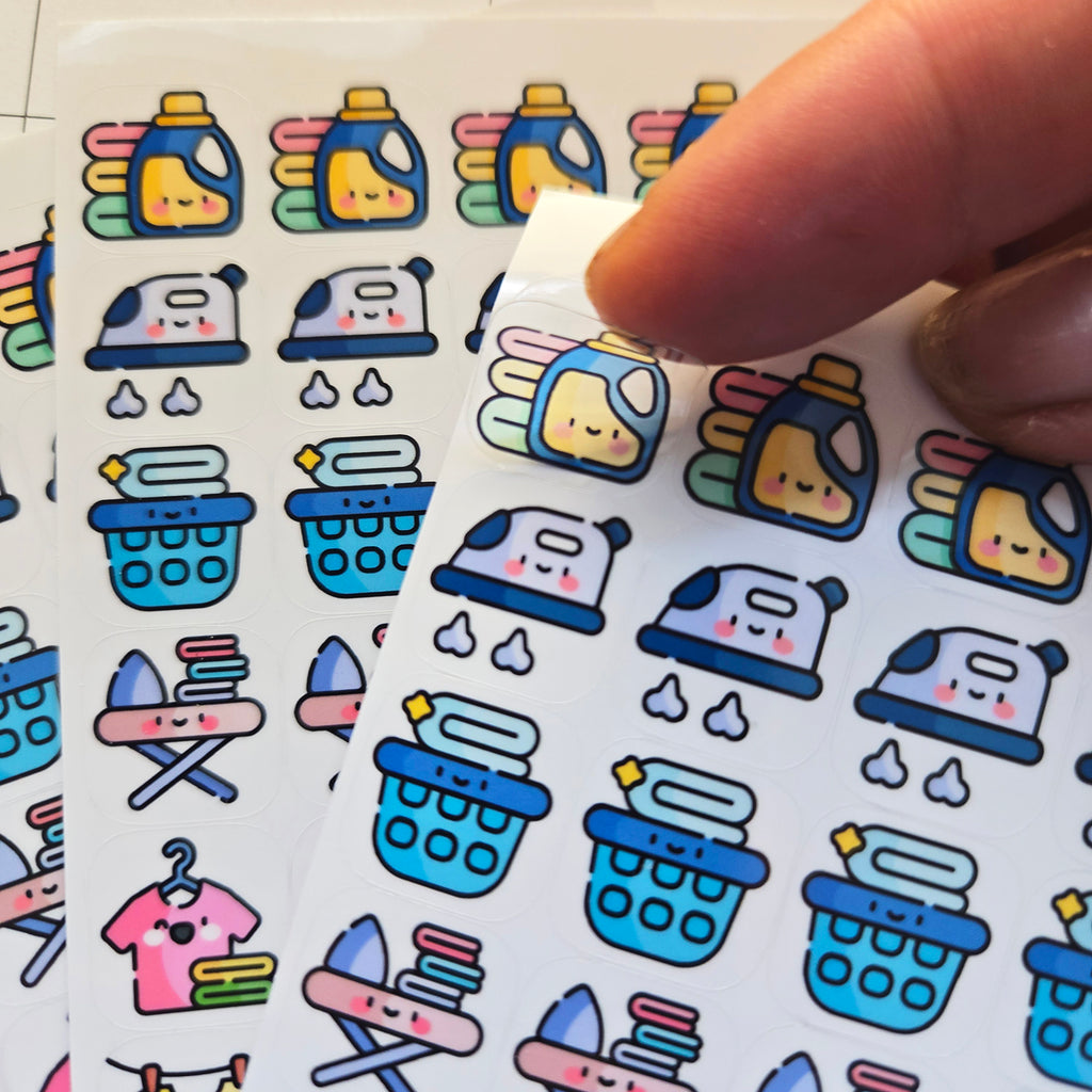 Household Tasks Stickers Choose Your Set