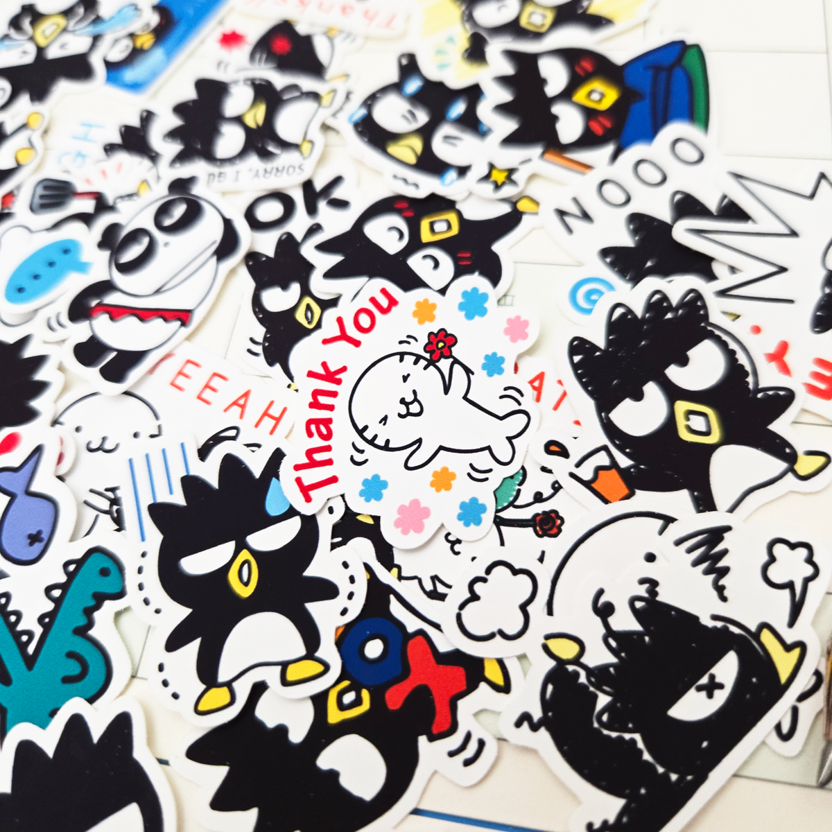 Daily Bad Batz-Maru Journaling Stickers