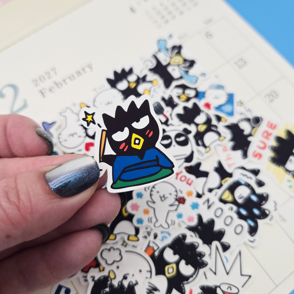 Daily Bad Batz-Maru Journaling Stickers