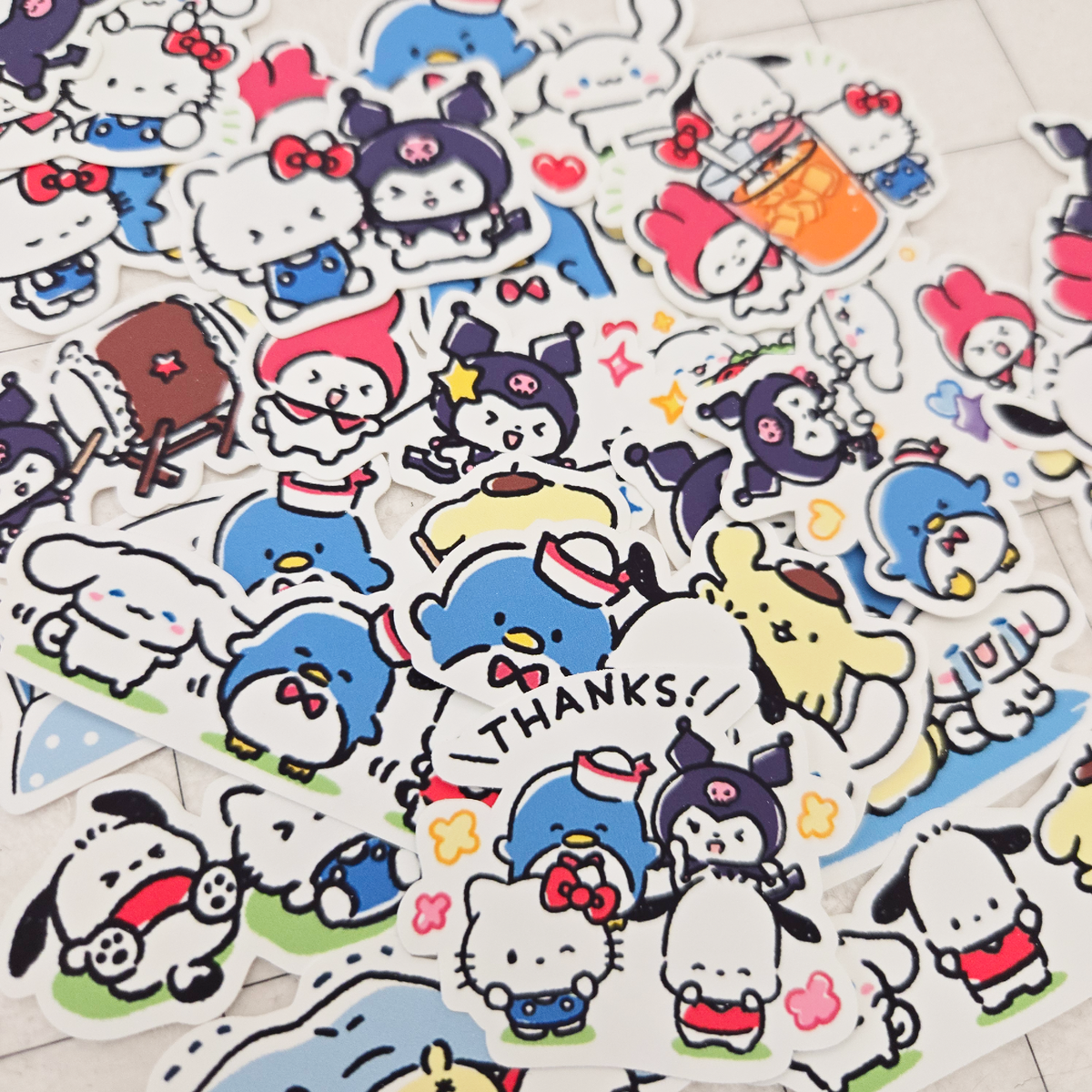 Sanrio Family Journaling Stickers