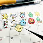 Final Fantasy Emote Stickers