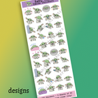 Baby Yoda Grogu Emote Stickers