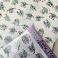 Baby Yoda Grogu Emote Stickers