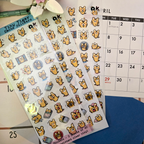 Tiny Tiger Emote Stickers