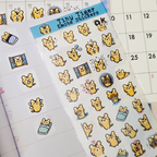Tiny Tiger Emote Stickers