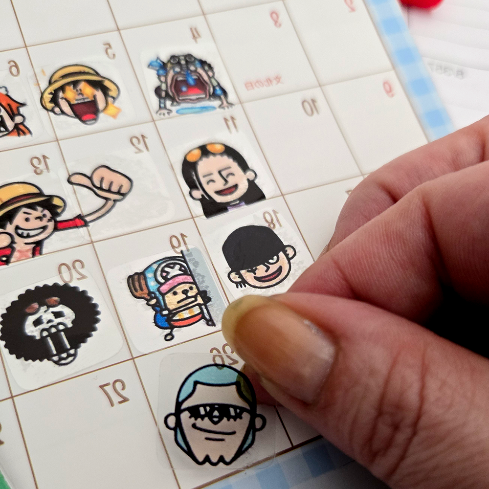 One Piece Emote Stickers