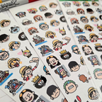 One Piece Emote Stickers