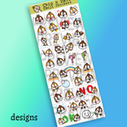 Chip n Dale Emote Stickers