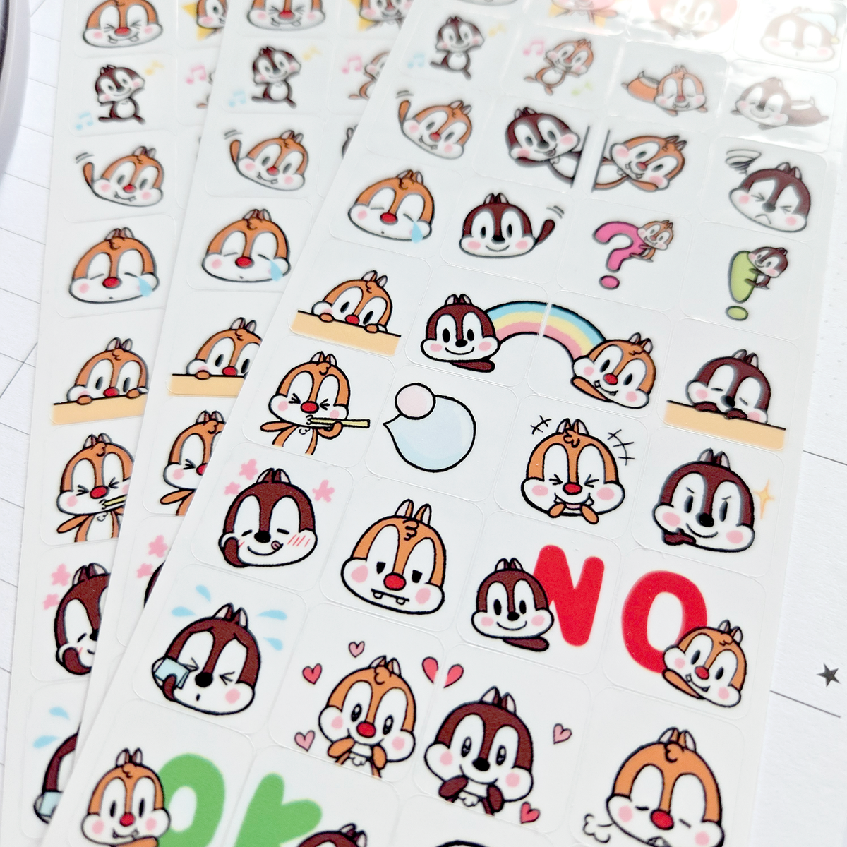 Chip n Dale Emote Stickers