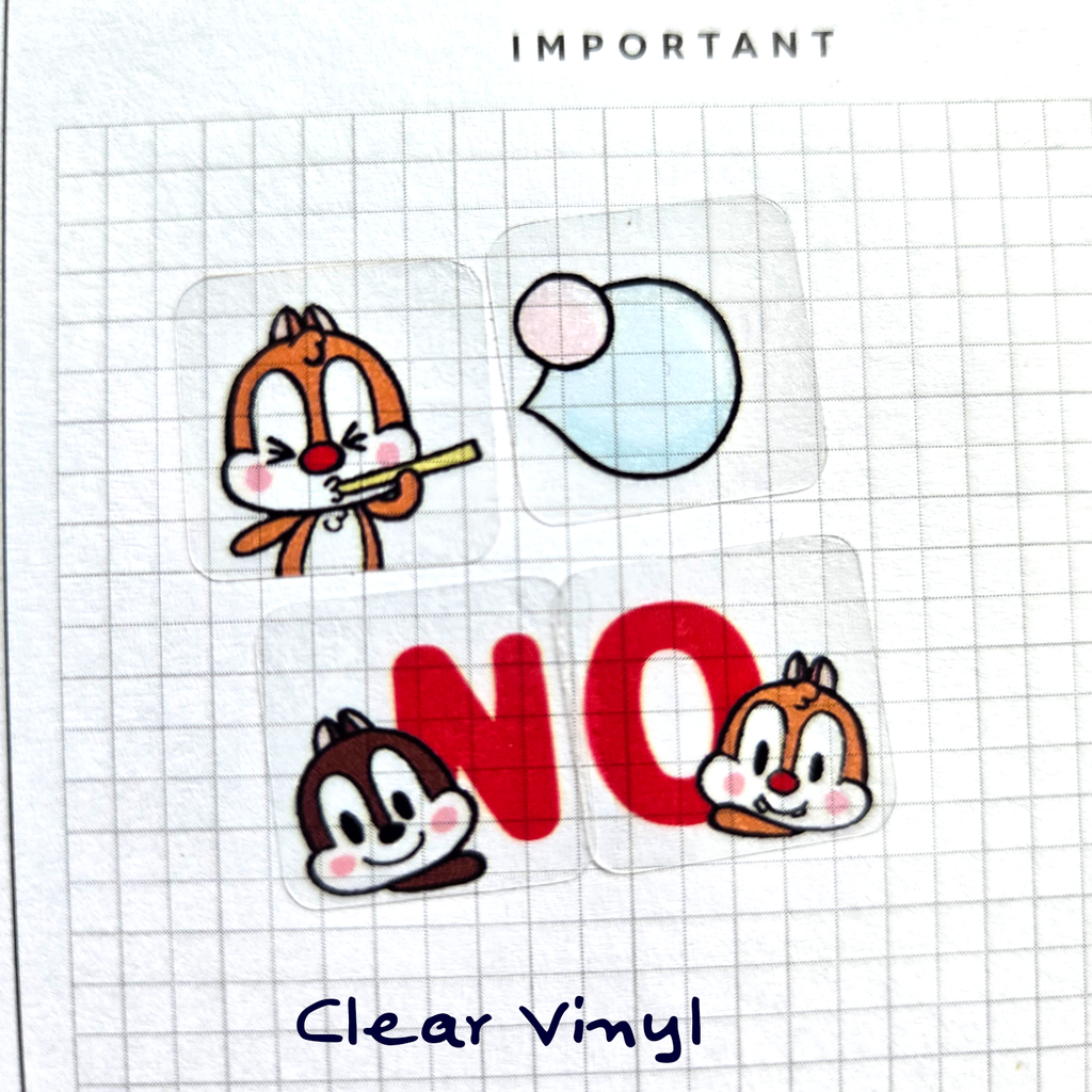 Chip n Dale Emote Stickers
