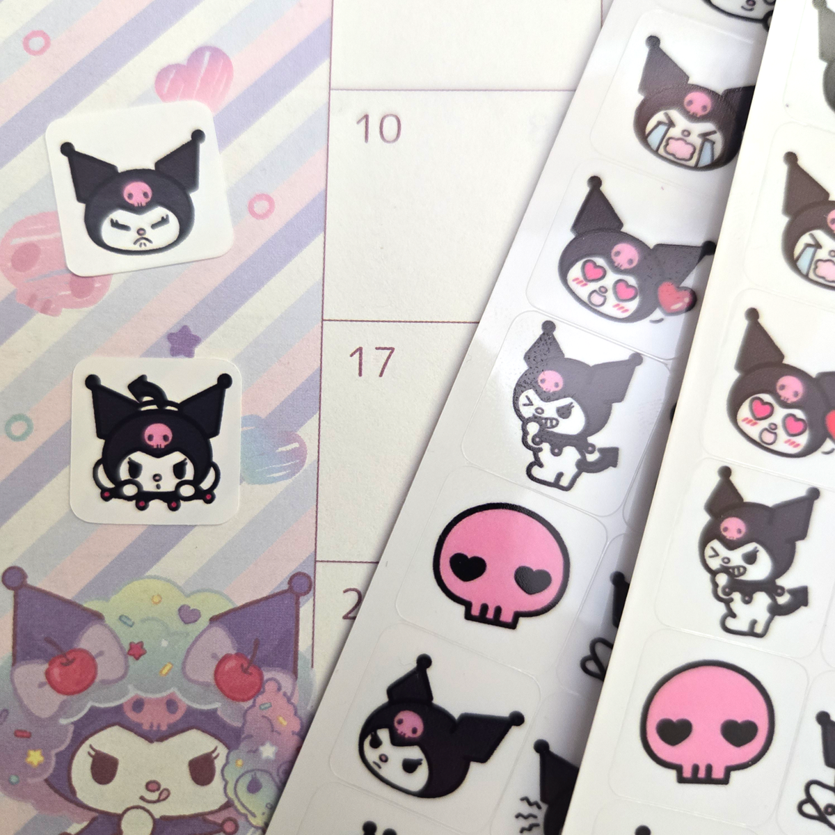 Kuromi Emote Stickers