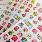 Ocean Creatures Emote Stickers