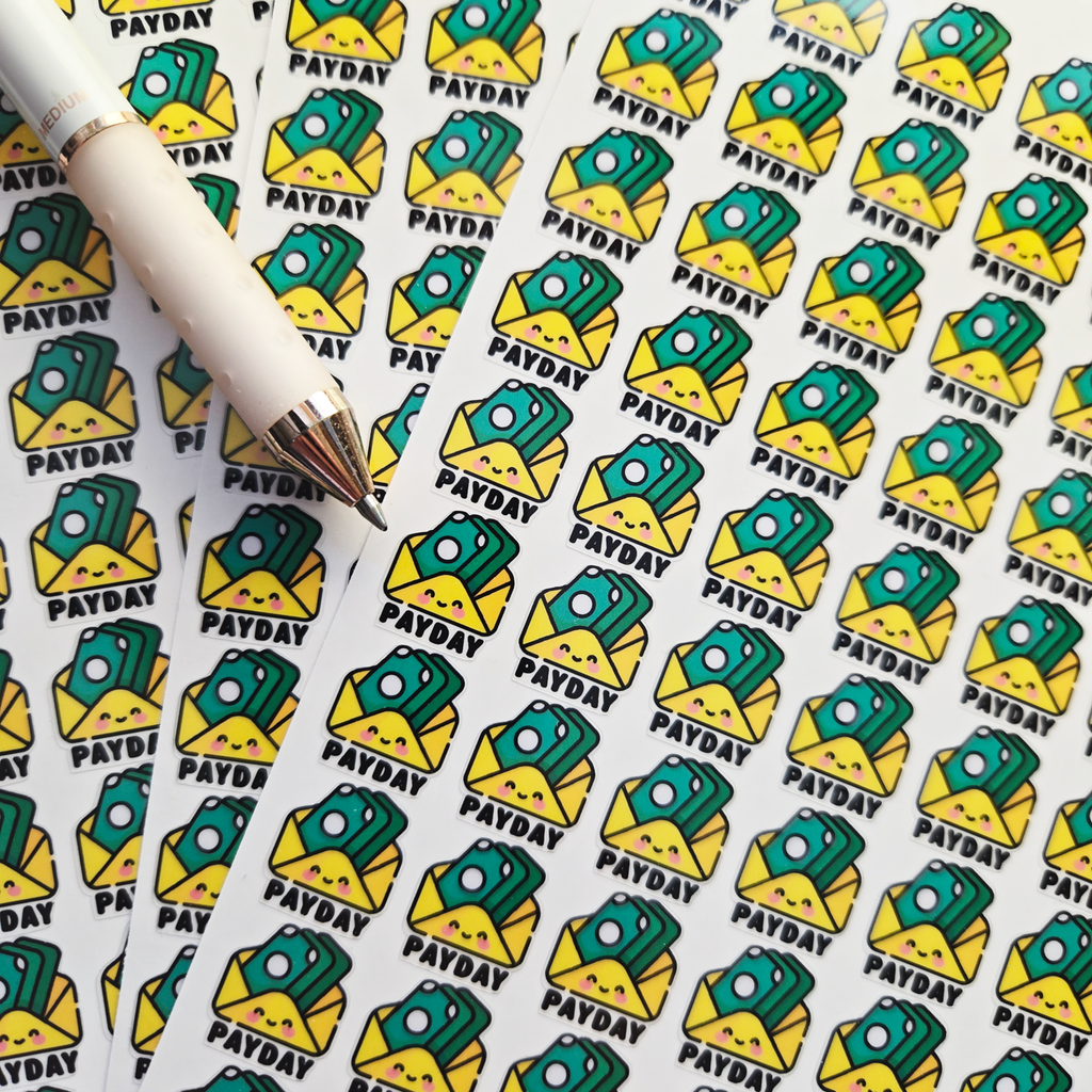 Payday Stickers Choose Your Style