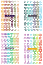 Happy Household Task Stickers Set