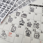 Happy Household Task Stickers Set