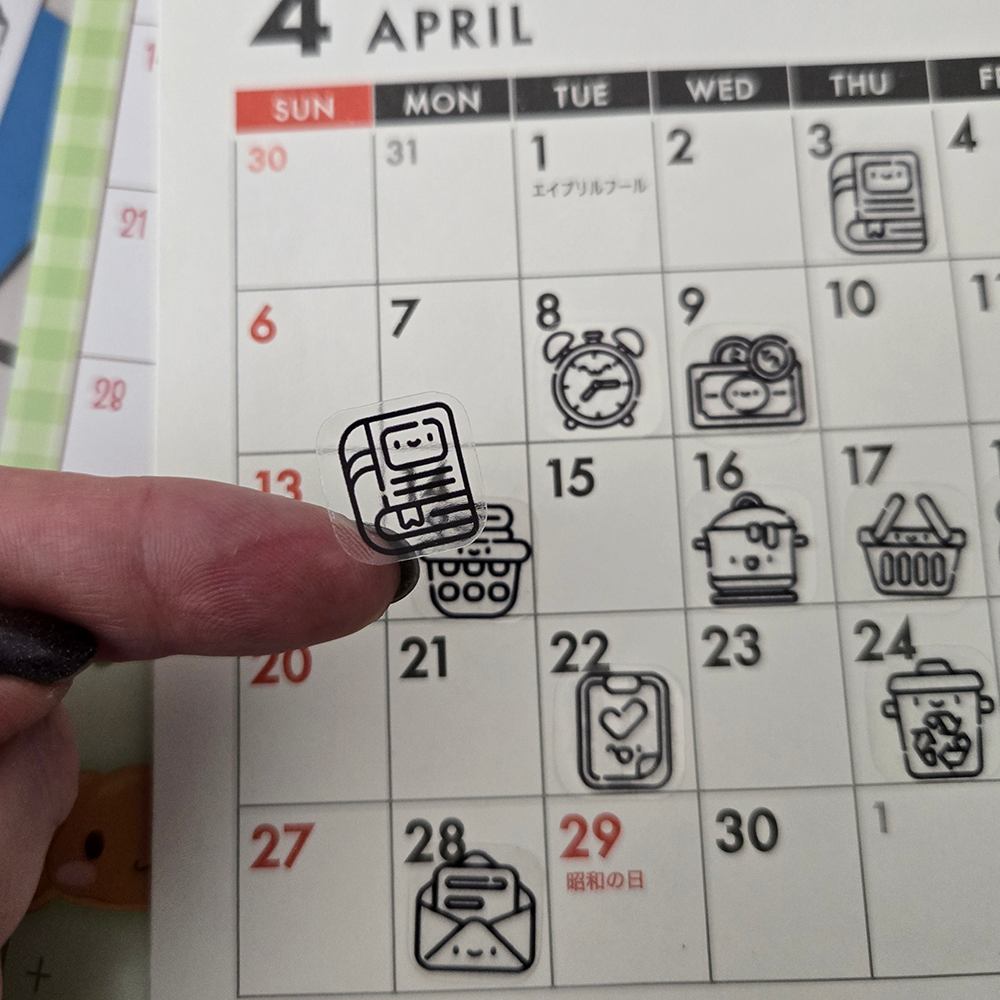 Happy Household Task Stickers Set
