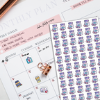 Medication Calendar Stickers