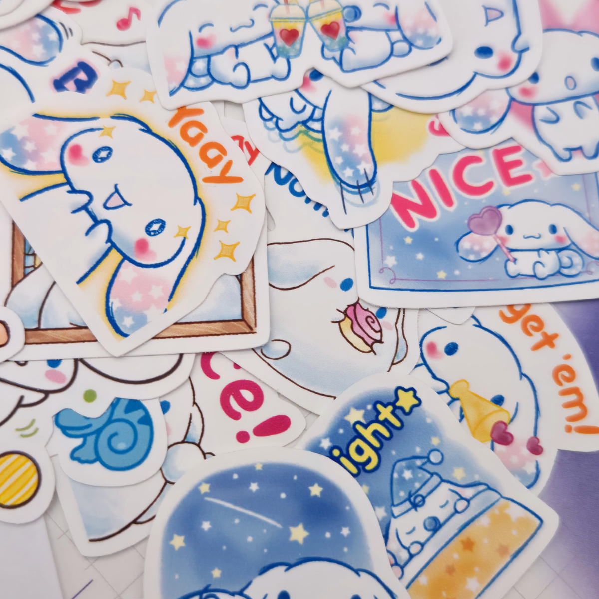 Cinnamoroll Celebration Journaling Stickers