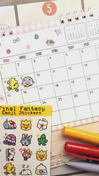 Final Fantasy Emote Stickers