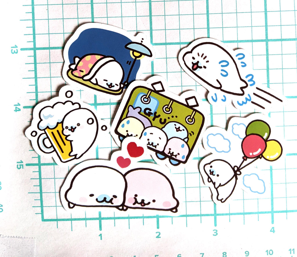 Baby Seal Journaling Stickers