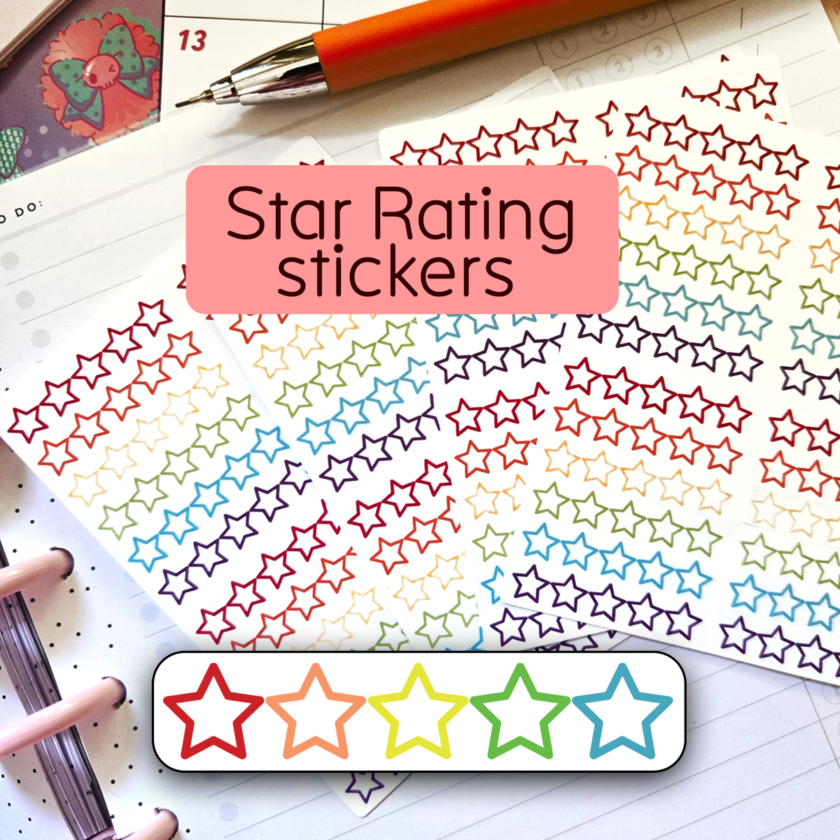 Star Rating Stickers